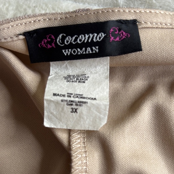 Cocomo Shimmering Pink Blouse - Picture 2 of 3